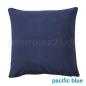 Preview: Dekokissen  Melva Velour Farbe pacific blue