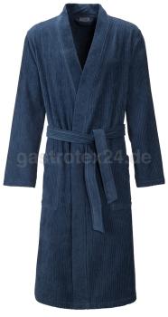 Preview: Egeria - Herren-Bademantel "Adam" - Velours - Kimono - Gr. S