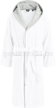 Preview: Egeria - Unisex-Bademantel "Cairo" - Walkfrottier - mit Kapuze - Gr. S
