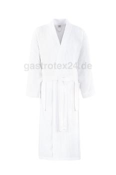 Waffelpiquet Hotel Bademantel Amrum weiß