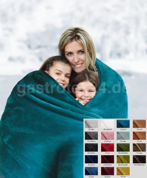 Superflauschige Mikrofaserdecke 