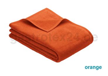 "Porto" - Hoteldecke - uni - 150/200 cm - Farbe: orange