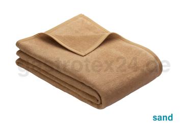 "Porto" - Hoteldecke - uni - 150/200 cm - Farbe: sand