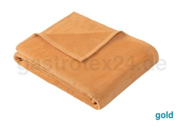 "Porto" - Hoteldecke - uni - 150/200 cm - Farbe: gold
