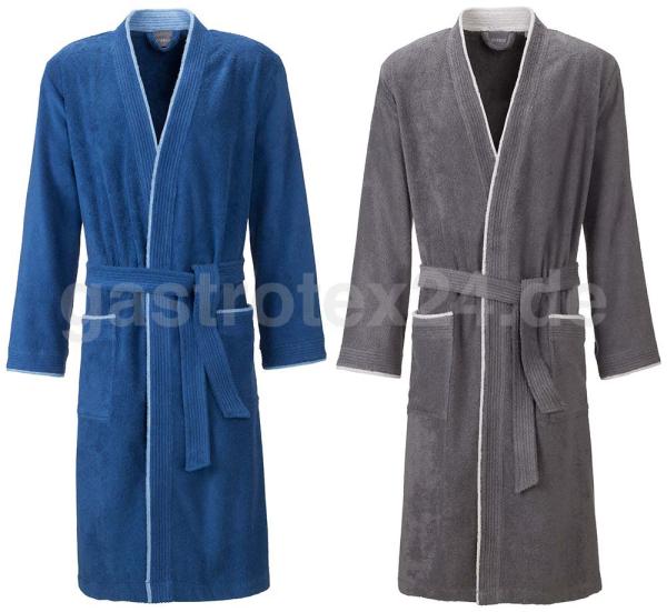 Egeria - Herren-Bademantel "Nico" - Walkfrottier - Kimono - Gr. XL