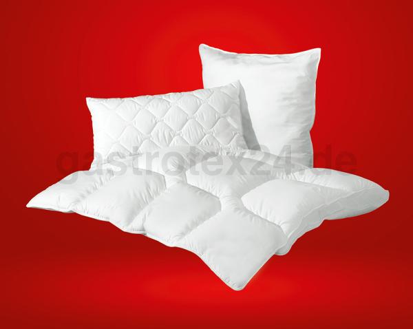 Hotel Mikrofaser Kopfkissen "Kansas" mit Reißverschluß