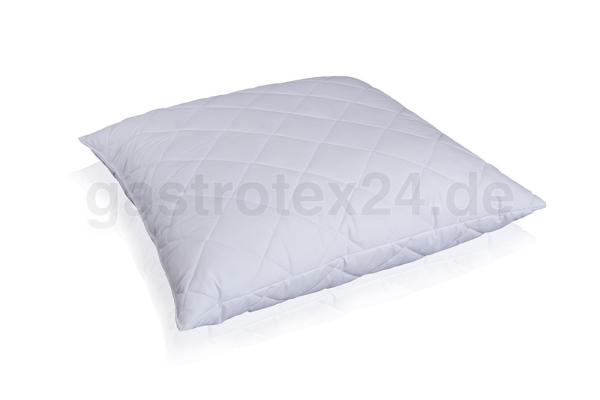 Steppkissen "Hotel 60°C" - Mikrofaser-Kopfkissen 60/80 cm - Faserbällchen - 700 gr.