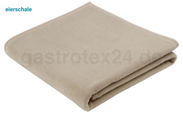 Wolldecke "Beluna Aspetic plus" 140/200 cm in Farbe eierschale