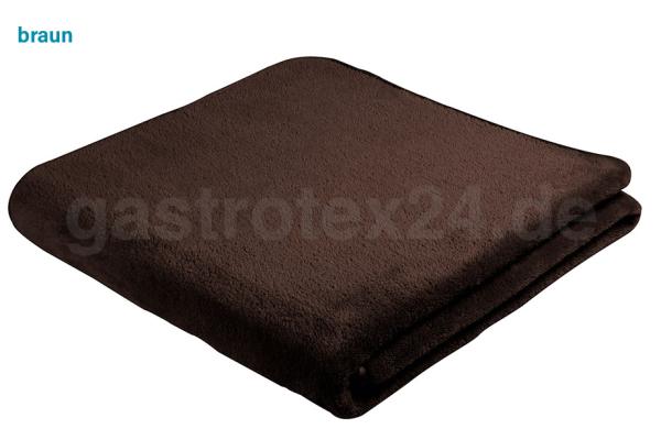 Sauna-Kuscheldecke "Wellspa" 150/200 cm in Farbe braun, kochfes