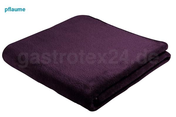 Sauna-Kuscheldecke "Wellspa" 150/200 cm in Farbe pflaume, kochfes
