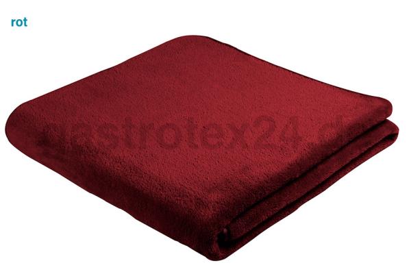 Sauna-Kuscheldecke "Wellspa" 150/200 cm in Farbe rot, kochfes
