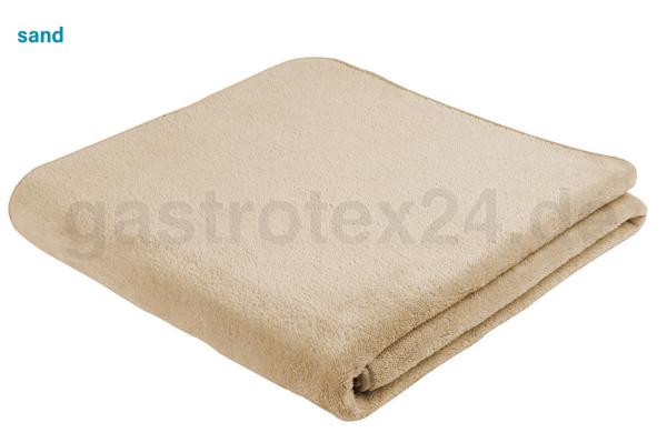 Sauna-Kuscheldecke "Wellspa" 150/200 cm in Farbe sand, kochfes