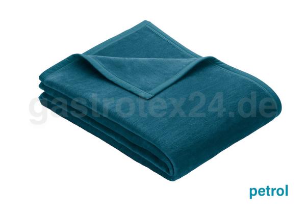"Porto" - Hoteldecke - uni - 150/200 cm - Farbe: petrol