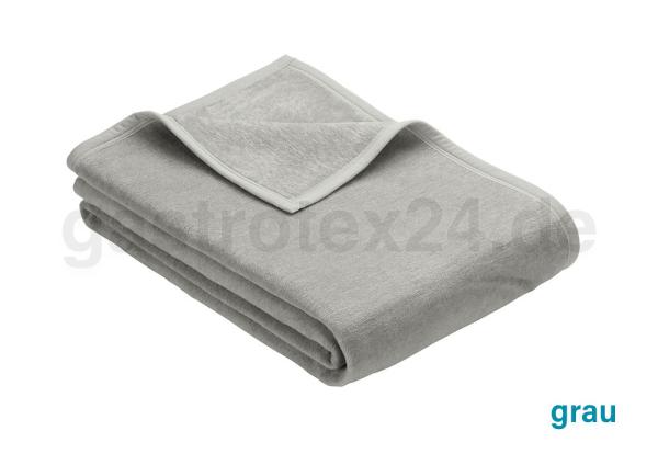 "Porto" - Hoteldecke - uni - 150/200 cm - Farbe: grau