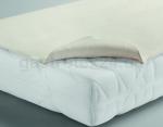 "Wiesbaden Business" 100/200 cm - Matratzenauflage mit vier Eckgummis - 410 gr/qm