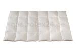 "Classic" - Daunen-Bettdecke 135/200 cm - Ganzjahres-Bettdecke - Karo - 875 gr